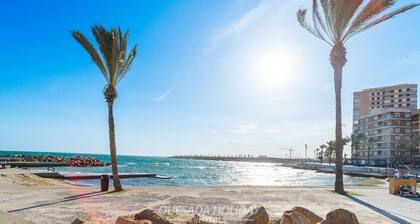 Modern Apartment Torrevieja Centre 6 People 100 Meters From Port