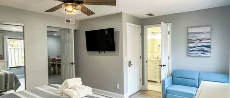 2 habitaciones, tabla de planchar con plancha y wifi gratis
