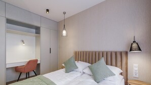 Leilighet | 1 soverom, skrivebord, strykejern/-brett og wi-fi (inkludert)