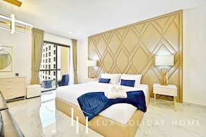 Studio | Free WiFi, bed sheets - LUX The Murjan Sea View Suite (Dubai)