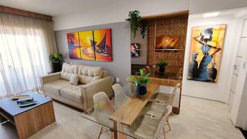 Apartamento família | Área de estar