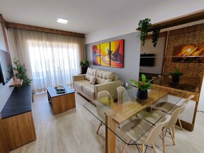 Dining - Apartamento 2 suítes lindo e vista mar (Fortaleza)