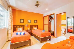 2 bedrooms, in-room safe, iron/ironing board, free WiFi