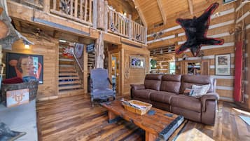 TV connectée, cheminée, jeux vidéo, lecteur de DVD