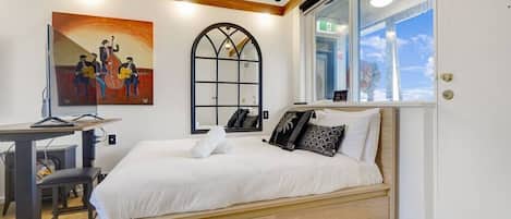 1 Schlafzimmer, Schreibtisch, Bügeleisen/Bügelbrett, WLAN