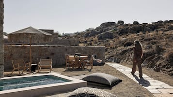 Villa Executive, 1 camera da letto (with outdoor jacuzzi) | Terrazza/patio