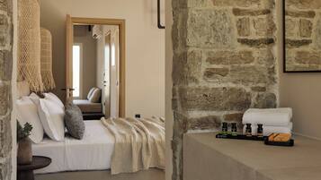 Vila premium, 2 quartos (with outdoor plunge pool) | Cofres nos quartos, individualmente decorados