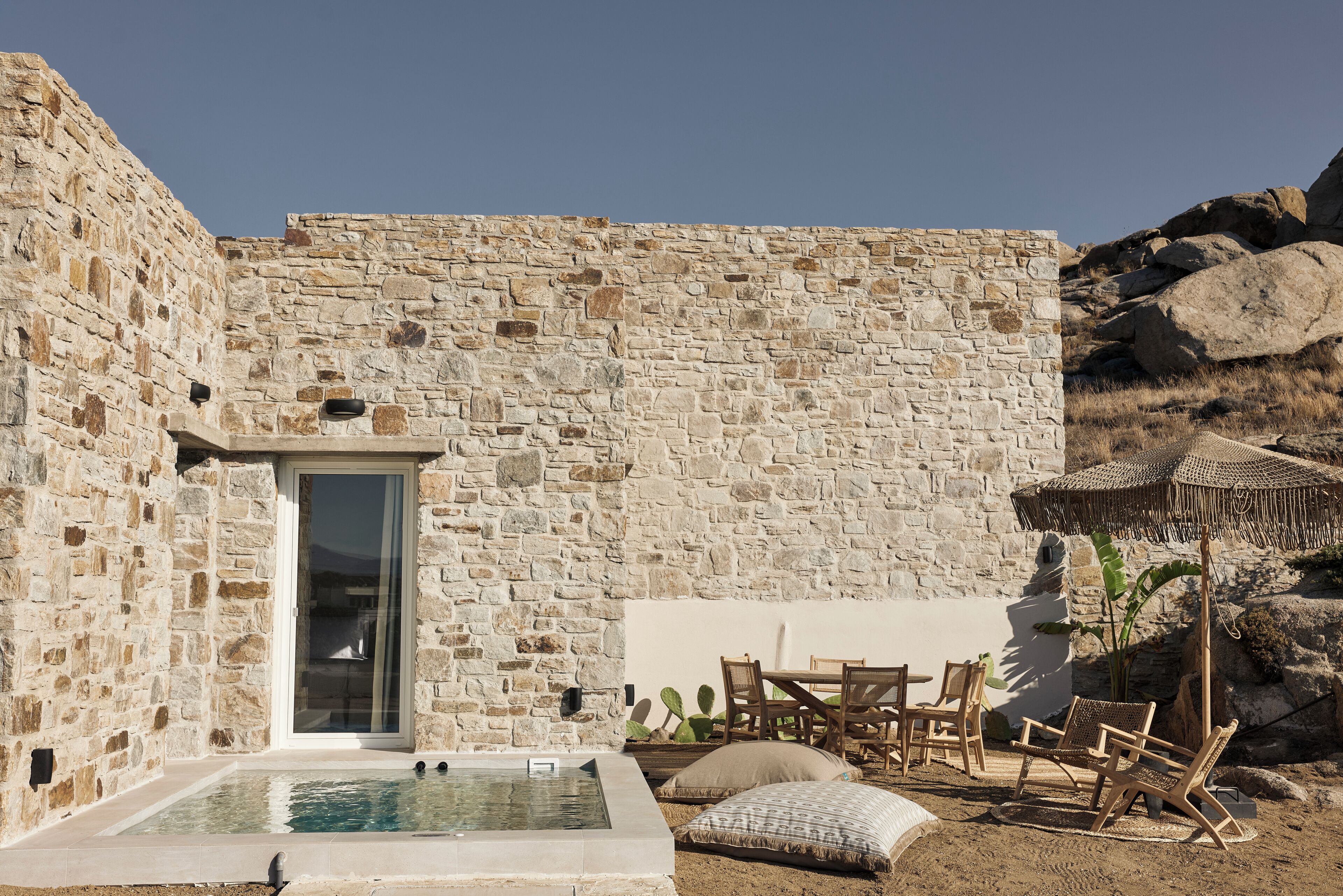 Premium-Villa, 2 Schlafzimmer (with outdoor plunge pool) | Terrasse/Patio