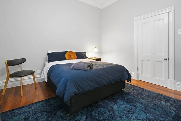 3 bedrooms, iron/ironing board, travel cot, WiFi