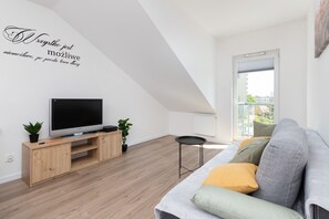 Apartment, 1 Bedroom, Balcony | 1 bedroom, bed sheets - Apartment Kochanowskiego by Renters (Gdansk)