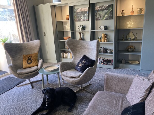 Smart TV, fireplace, DVD player, books - Stay in a grand old house, close to Hebden Bridge with parking & pet friendly. (Hebden Bridge)