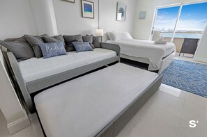Iron/ironing board, travel cot, WiFi, bed sheets