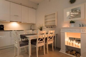 Dining - Comfortable holiday home with garden, summer pool (Pobierowo)