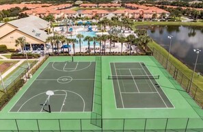 Sport court - Lake View! Value! Resort 5 Mi 2 Disney! 8944 (Kissimmee)