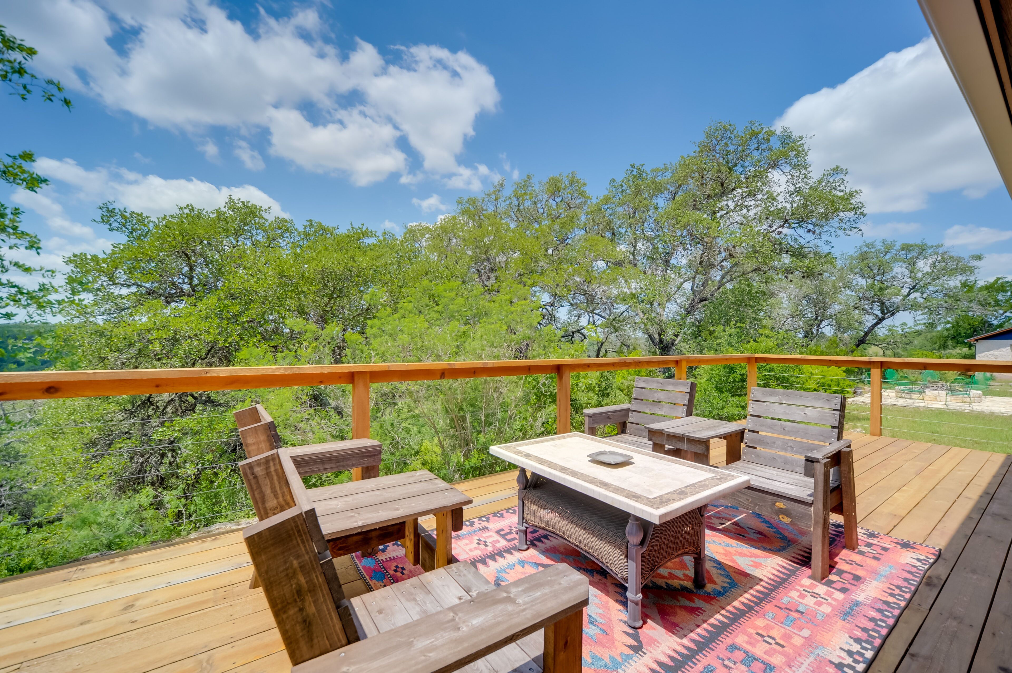 Spicewood Ranch Cabin w/ Deck, Barn Access!