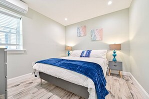 2 dormitorios, tabla de planchar con plancha, wifi y ropa de cama