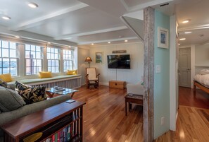 Living area - 3BR Harborside Home • Gloucester+Rockport • Ocean View (Gloucester)