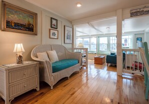 Living area - 3BR Harborside Home • Gloucester+Rockport • Ocean View (Gloucester)
