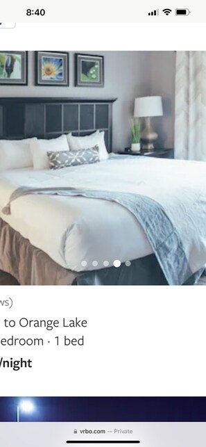 2 bedrooms, bed sheets