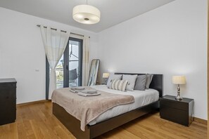 1 bedroom, iron/ironing board, travel crib, free WiFi