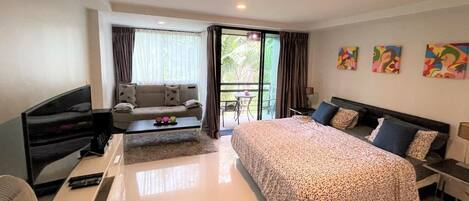 1 bedroom, iron/ironing board, free WiFi, bed sheets
