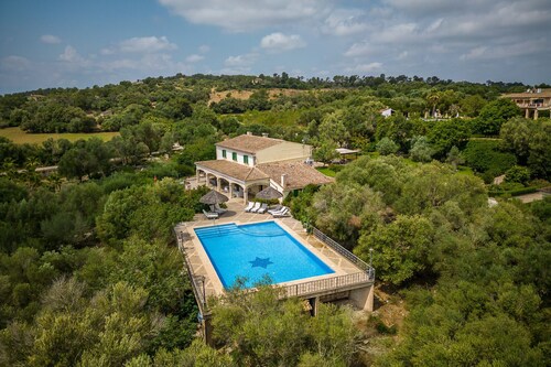Finca Son Perxa on Mallorca with pool and bbq
