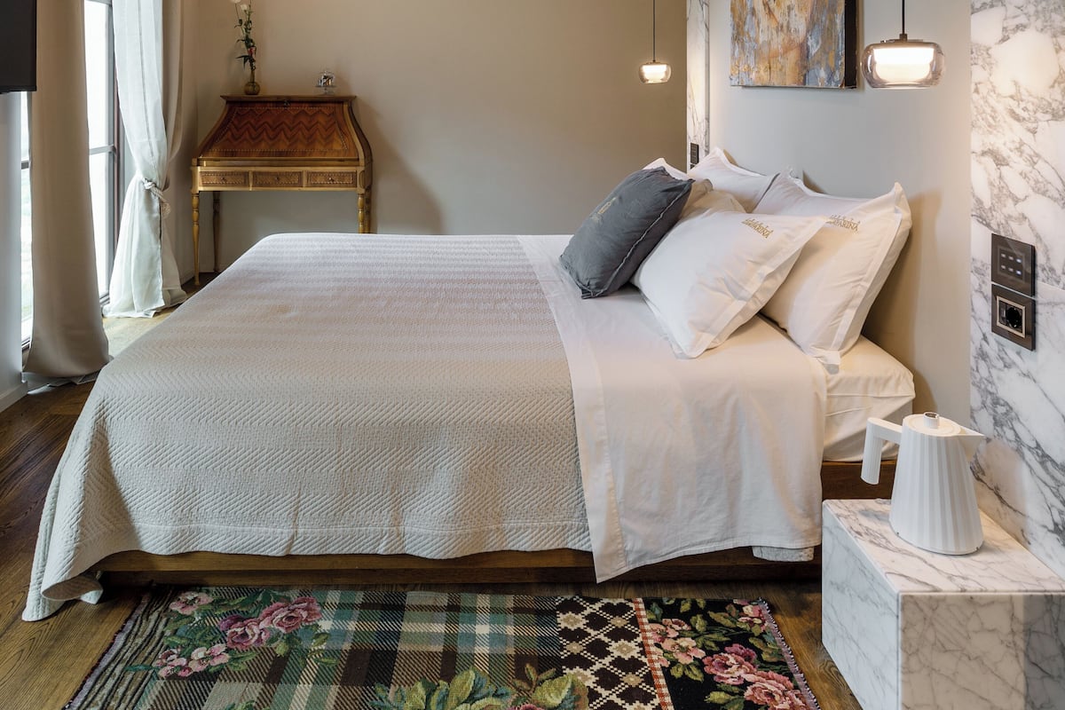Superior Suite Palmaria | 1 chambre, minibar, décoration personnalisée, ameublement personnalisé