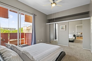 2 bedrooms, desk, free WiFi, bed sheets