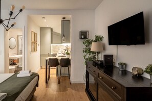 1 Schlafzimmer, Bügeleisen/Bügelbrett, WLAN, Bettwäsche