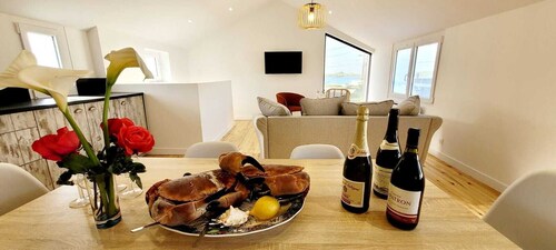 Maison de pêcheur à 10 secondes de la plage à pied