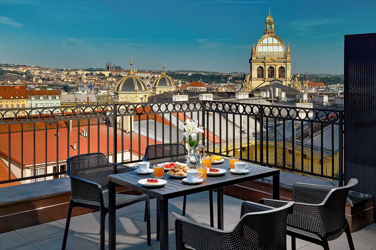 Penthouse Exclusive, 2 phòng ngủ, hiên | Hiên