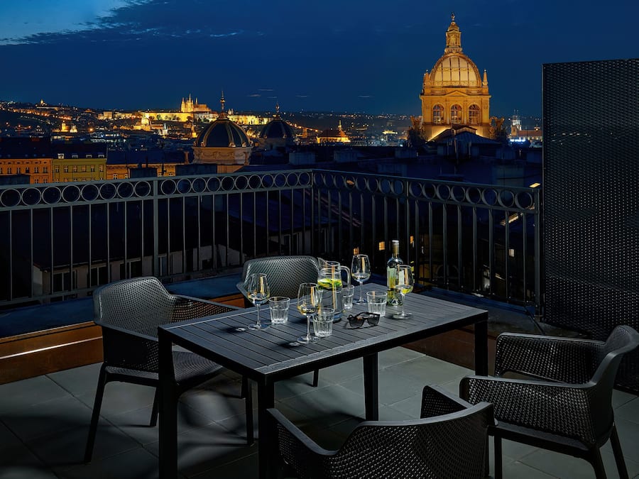 Cobertura exclusiva, 2 quartos, terraço | Terraço/pátio