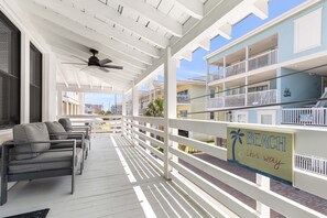 Apartment, Multiple Beds, Kitchen, Garden View | View from room