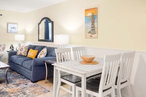 Condo, Multiple Beds, Pool Access, Garden View (0 - No Pets Allowed) | Dining - Lighthouse Point 33A by Tybee Vacation Rentals (Tybee Island)