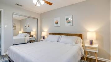 2 chambres, bureau, fer et planche Ă repasser, Wi-Fi gratuit