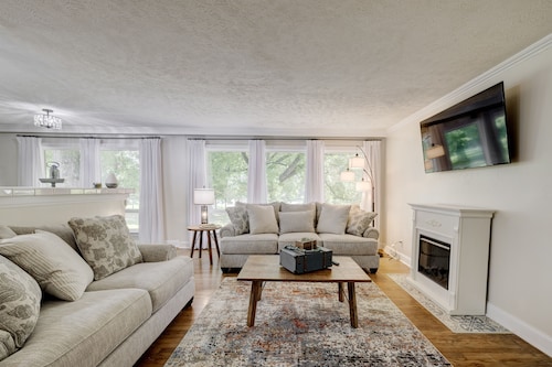 Spacious home with basement. City park steps away. Cleaning fee included. 