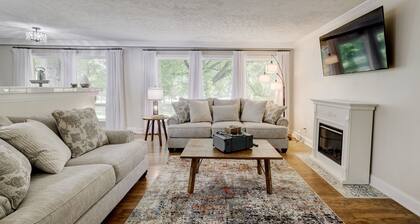 Spacious home with basement. City park steps away. Cleaning fee included.