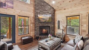 Baita, 2 camere da letto | Area soggiorno | Smart TV