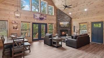 Baita, 2 camere da letto | Area soggiorno | Smart TV