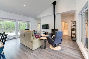 تلفزيون، مدفأة