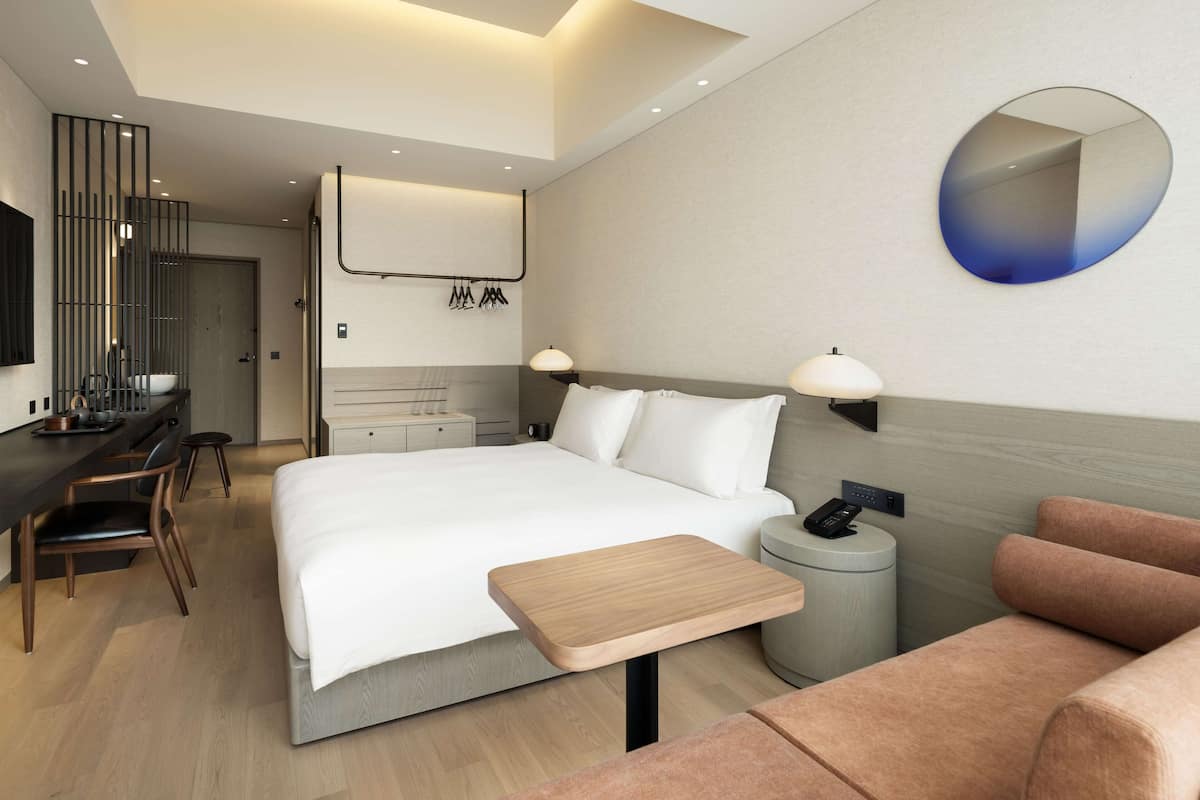 1 camera, minibar (con alcuni snack e alcune bevande gratis)