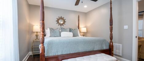 1 chambre, fer et planche à repasser, accès Internet, draps fournis