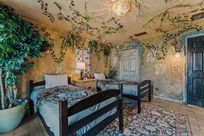 4 dormitorios, tabla de planchar con plancha, cuna de viaje y wifi