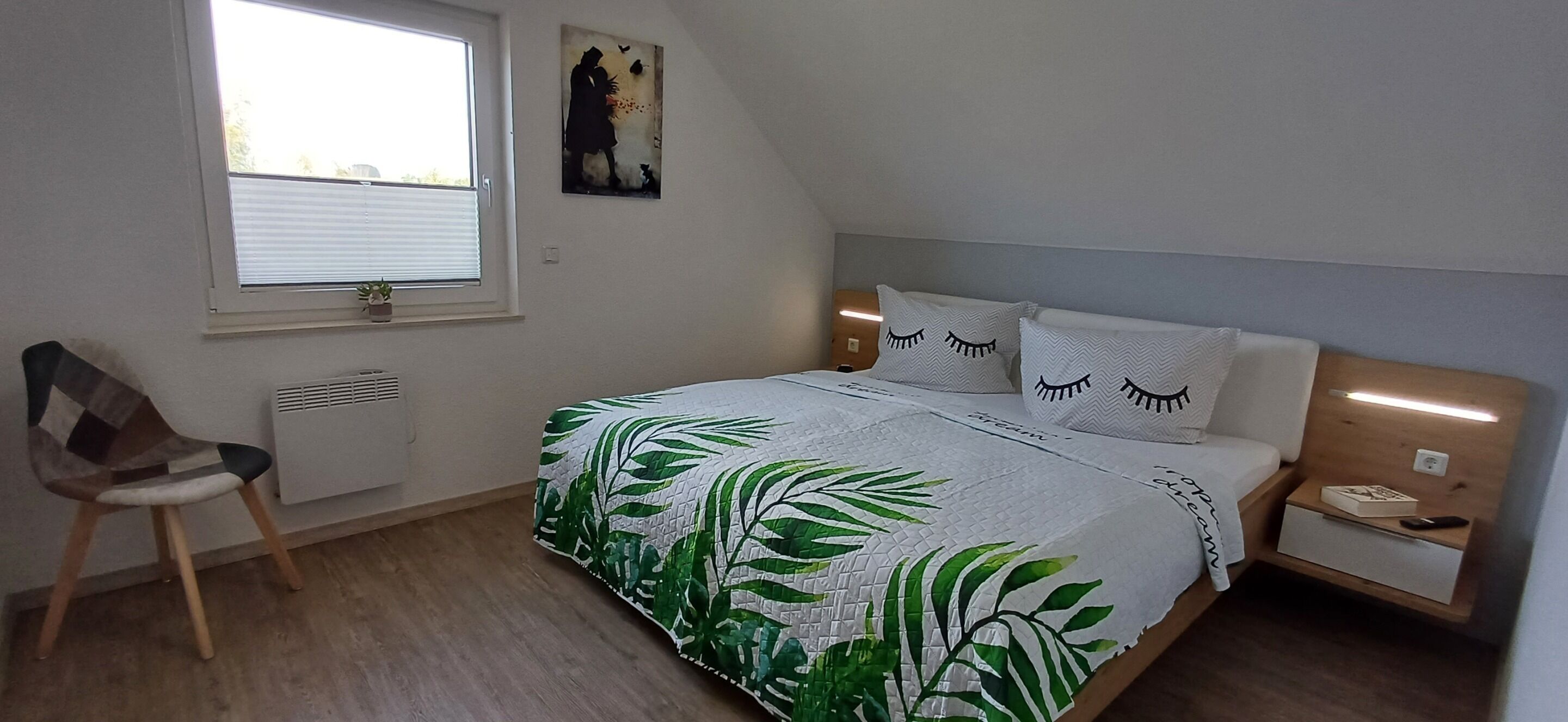 kleines Schlafzimmer