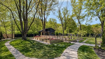 Enceinte de l’hébergement