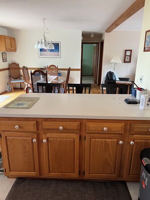 Dining - See the best of Michigan's Upper Peninsula in this Family Ready Lake-side Cabin (McMillan)