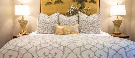 1 bedroom, iron/ironing board, internet, bed sheets