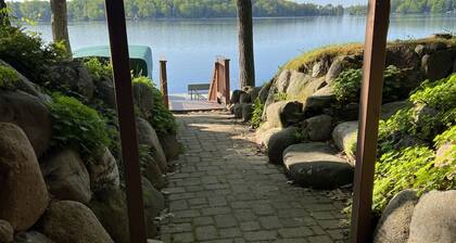 Scooter's Landing in Hinton Bay on Round Lake, the view is amazing!