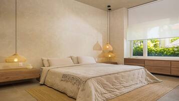 2 bedrooms, in-room safe, desk, iron/ironing board