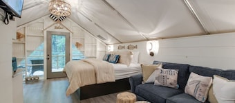 #7 Fishing Lure Luxury Glamping Tent Fishing Theme